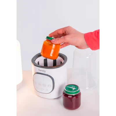 Lionelo Thermup 2.0 White — podgrzewacz do butelek 5w1