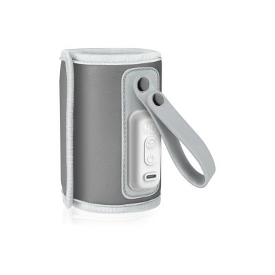 Lionelo Thermup Go Grey Silver — podgrzewacz do butelek