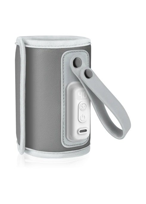 Lionelo Thermup Go Grey Silver — podgrzewacz do butelek