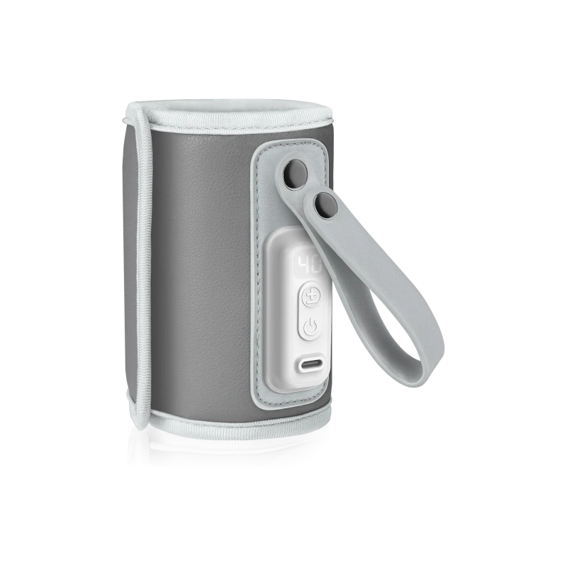 Lionelo Thermup Go Grey Silver — podgrzewacz do butelek