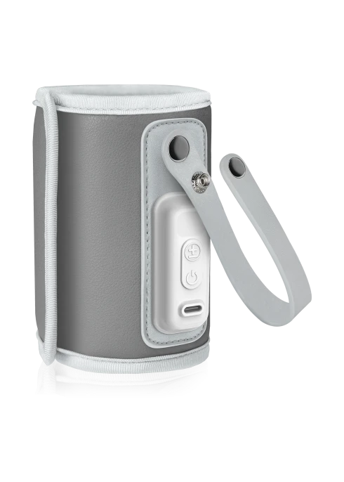 Lionelo Thermup Go Grey Silver — podgrzewacz do butelek