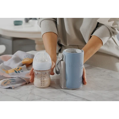 Lionelo Thermup Go Plus Blue Sky — podgrzewacz do butelek|Opinie i cena
