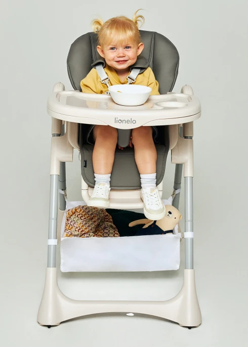 Lionelo Zanna Bubblegum — krzesełko do karmienia