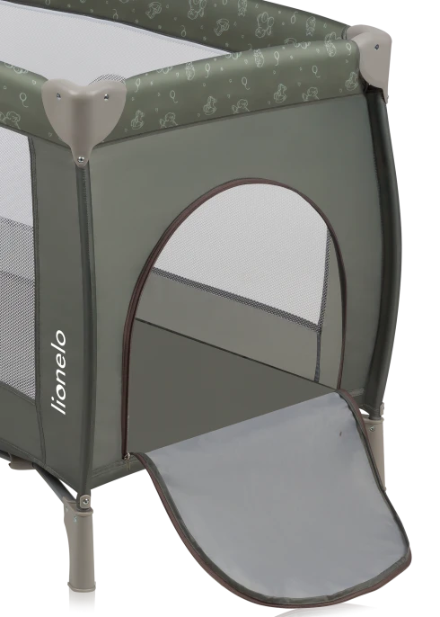 Łóżeczko turystyczne Sven Plus Beige Olive - Lionelo