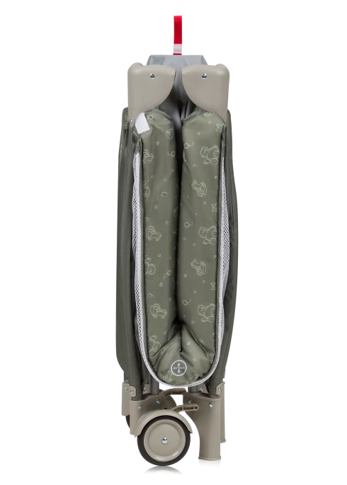 Łóżeczko turystyczne Sven Plus Beige Olive - Lionelo