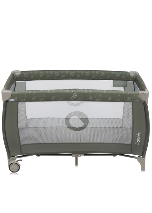 Łóżeczko turystyczne Sven Plus Beige Olive - Lionelo