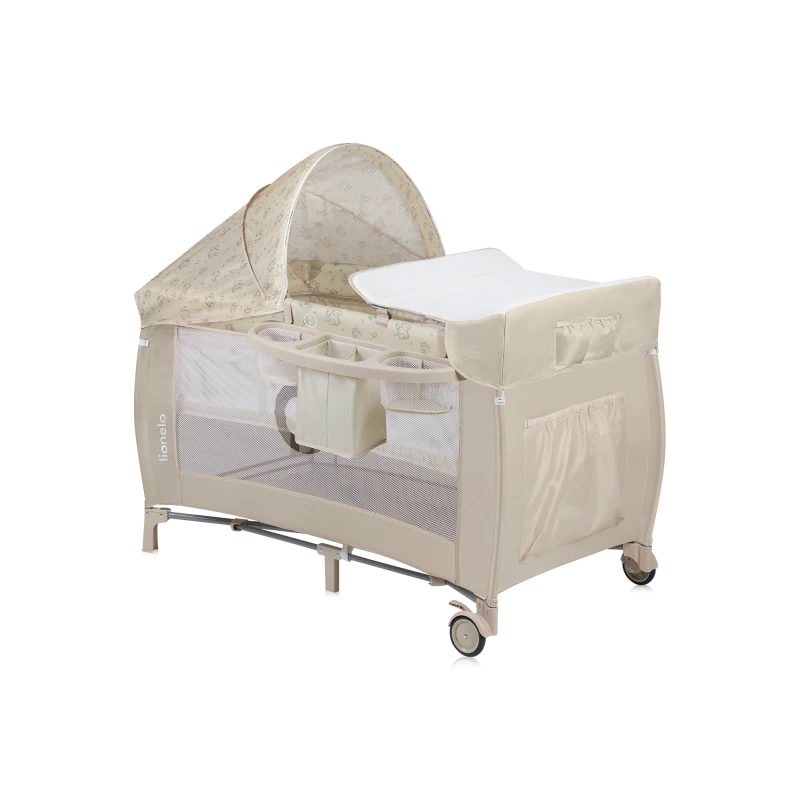 Łóżeczko turystyczne Sven Plus Beige Latte - Lionelo