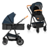 Lionelo Amber 2 w 1 Blue Navy — wózek wielofunkcyjny