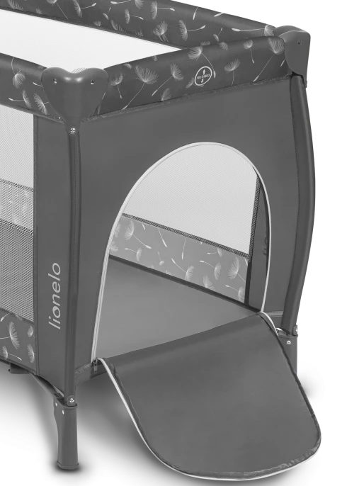 Łóżeczko turystyczne Sven Plus Grey Concrete - Lionelo