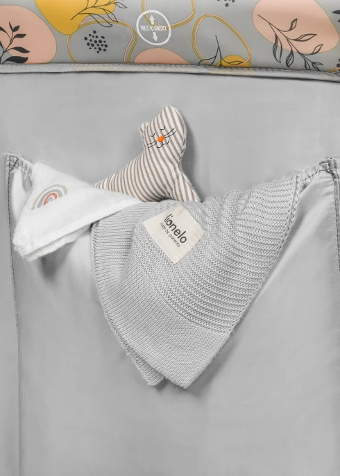 Łóżeczko turystyczne Stefi Plus Pink - Lionelo