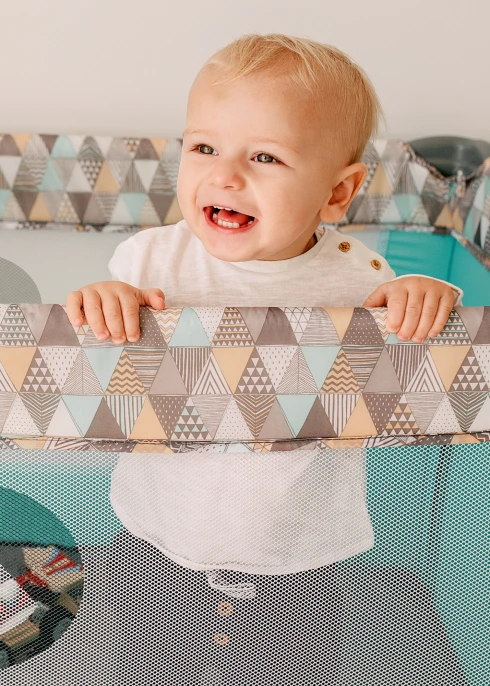 Lionelo Stefi Beige Sand — Łóżeczko turystyczne | Opinie i cena