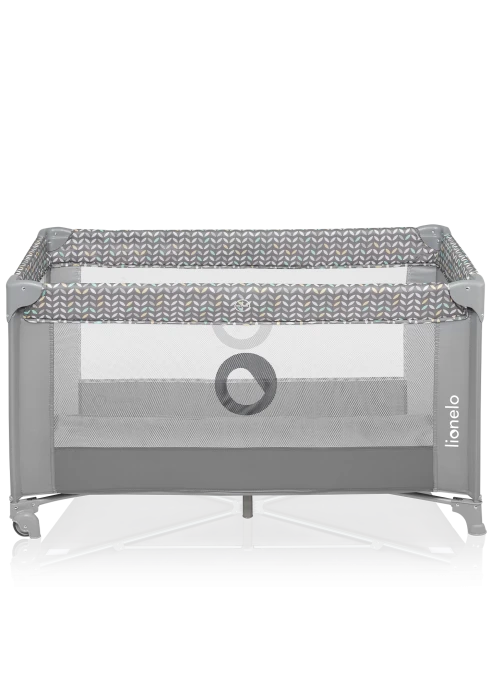 Lionelo Stefi Concrete Multicolor — łóżeczko turystyczne