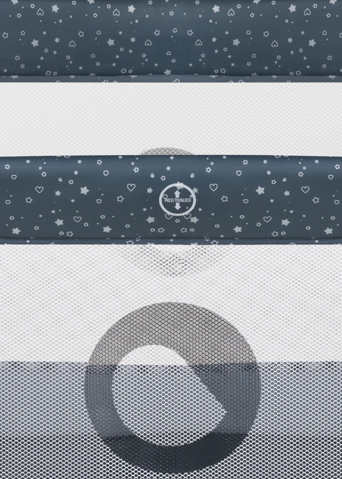 Lionelo Stefi Blue Grey — Łóżeczko turystyczne | Opinie i cena