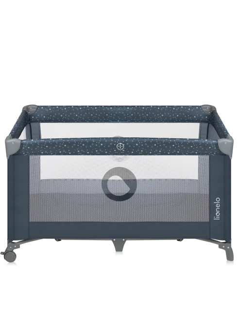 Lionelo Stefi Blue Grey — Łóżeczko turystyczne | Opinie i cena