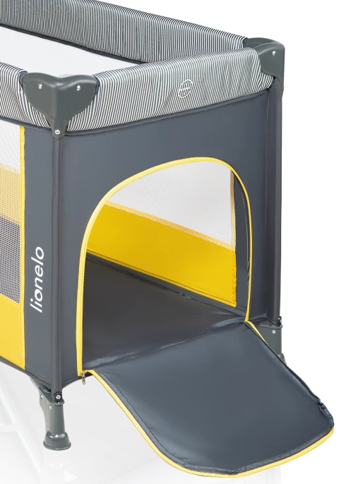 Lionelo Stefi Yellow Lemon — łóżeczko turystyczne