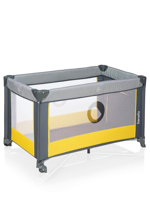 Lionelo Stefi Yellow Lemon — łóżeczko turystyczne
