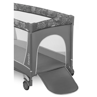 Łóżeczko turystyczne Flower Grey Stone - Lionelo