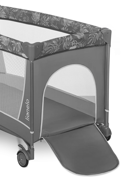 Łóżeczko turystyczne Flower Grey Stone - Lionelo