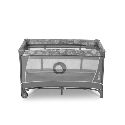 Łóżeczko turystyczne Flower Grey Stone - Lionelo