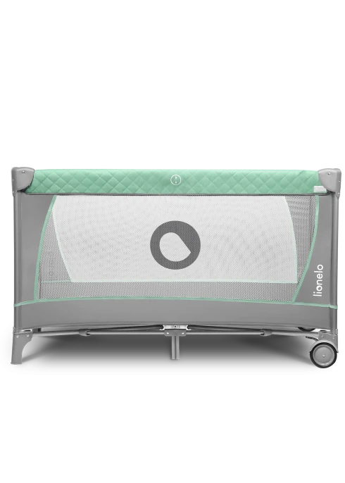 Łóżeczko turystyczne Flower Turquoise - Lionelo