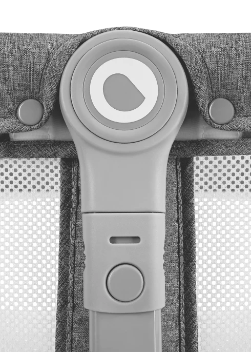 Lionelo Malin Grey Stone — łóżeczko z funkcją kołyski