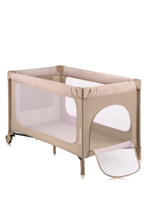 Łóżeczko turystyczne Jasmin Easy Fold Beige Sand - Lionelo