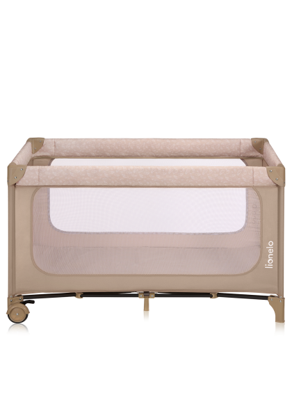 Łóżeczko turystyczne Jasmin Easy Fold Beige Sand - Lionelo