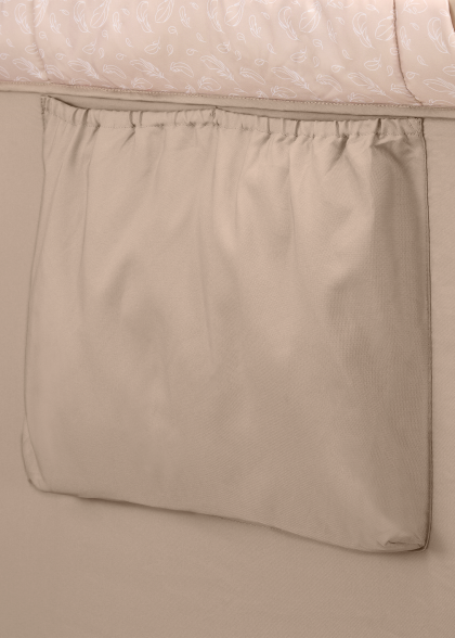 Łóżeczko turystyczne Jasmin Easy Fold Beige Sand - Lionelo