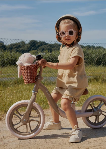 Rowerek biegowy Alex Plus Beige Sand - Lionelo