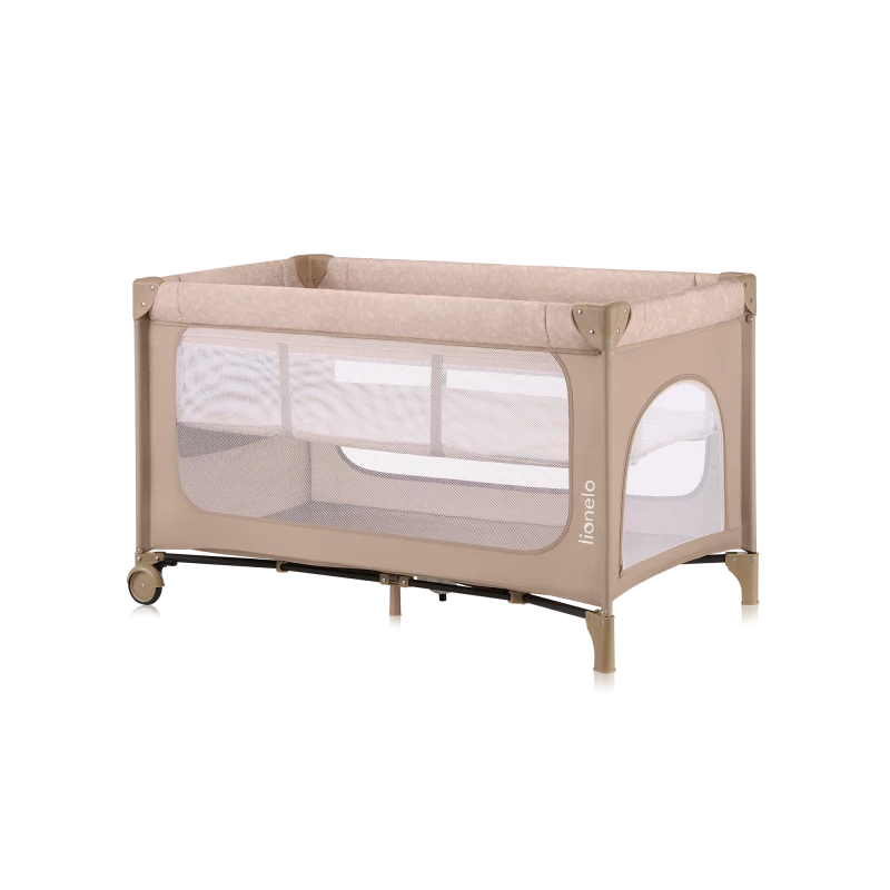 Łóżeczko turystyczne Jasmin Easy Fold Beige Sand - Lionelo
