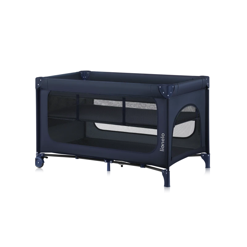 Łóżeczko turystyczne Jasmin Easy Fold Blue Navy - Lionelo