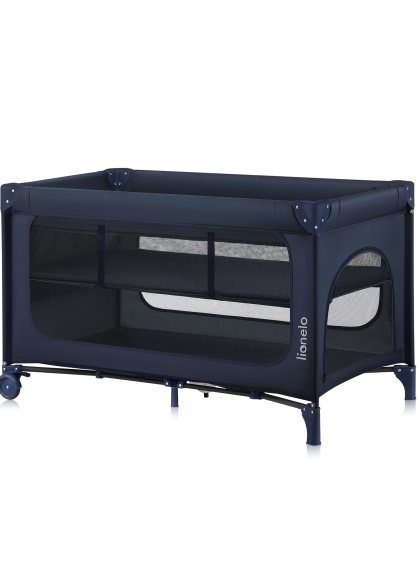 Łóżeczko turystyczne Jasmin Easy Fold Blue Navy - Lionelo