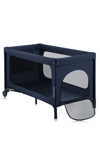 Łóżeczko turystyczne Jasmin Easy Fold Blue Navy - Lionelo