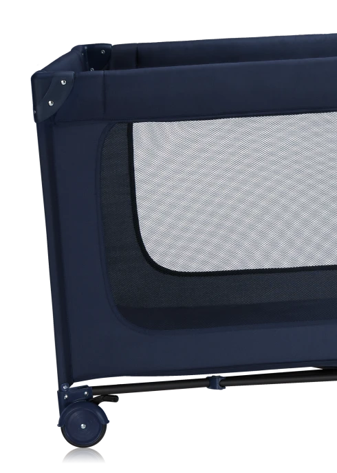 Łóżeczko turystyczne Jasmin Easy Fold Blue Navy - Lionelo