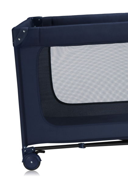Łóżeczko turystyczne Jasmin Easy Fold Blue Navy - Lionelo