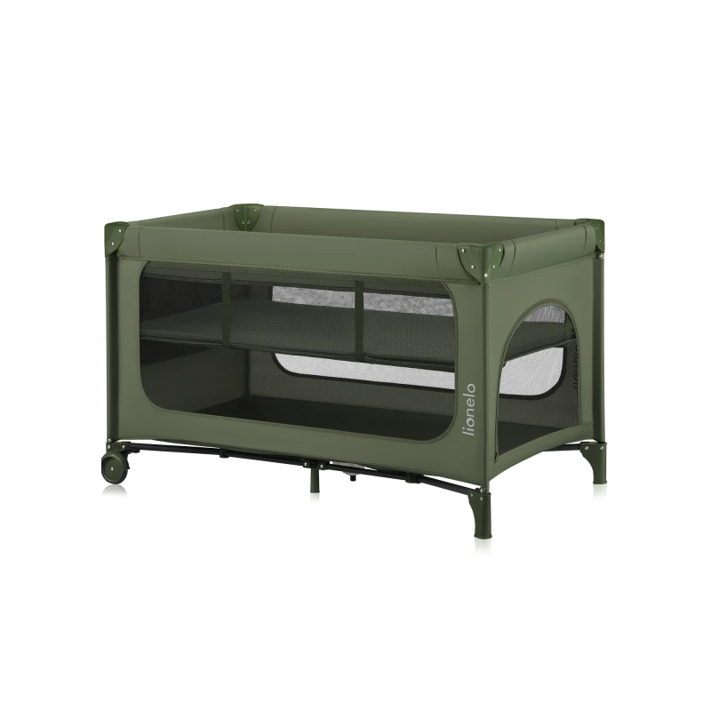 Łóżeczko turystyczne Jasmin Easy Fold Green Olive - Lionelo