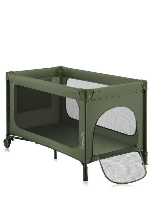 Łóżeczko turystyczne Jasmin Easy Fold Green Olive - Lionelo