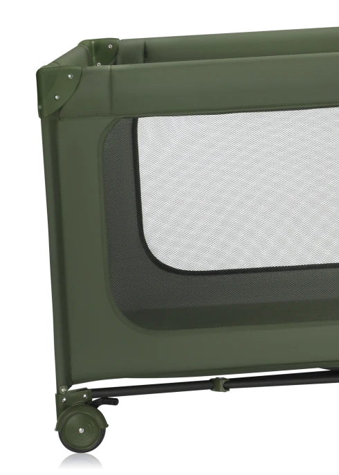 Łóżeczko turystyczne Jasmin Easy Fold Green Olive - Lionelo