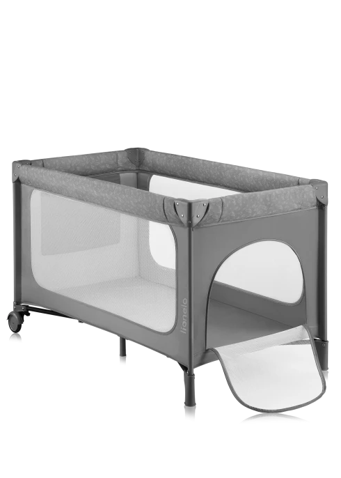 Łóżeczko turystyczne Jasmin Easy Fold Grey Stone - Lionelo