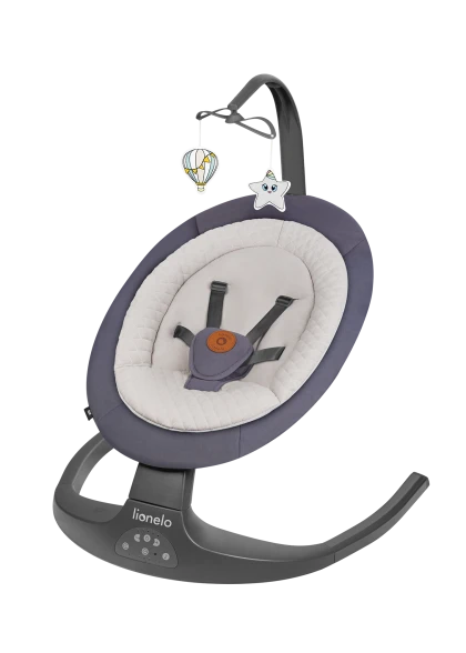 Leżaczek bujaczek Ralf Grey Graphite - Lionelo