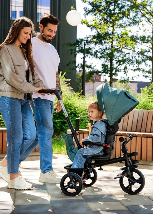 Lionelo Haari Blue Navy — rowerek trójkołowy