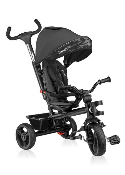 Lionelo Haari Stone Grey — rowerek trójkołowy