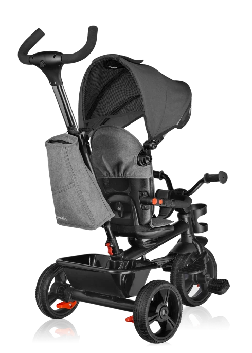 Lionelo Haari Stone Grey — rowerek trójkołowy
