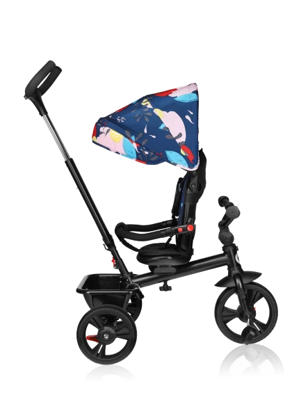 Rowerek trójkołowy Haari Blue Navy - Lionelo