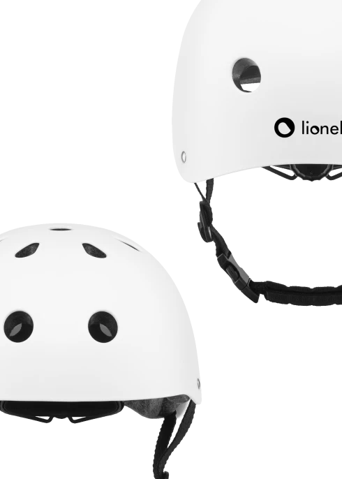 Kask rowerowy Helmet White - Lionelo