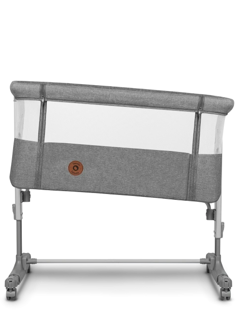 Lionelo Aurora Grey Concrete - łóżeczko dostawne 3 w 1|Opinie i cena