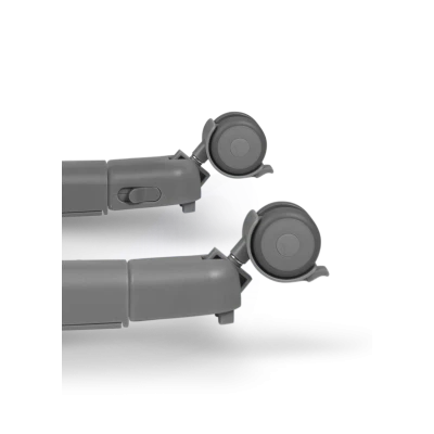 Lionelo Aurora Grey Concrete - łóżeczko dostawne 3 w 1|Opinie i cena