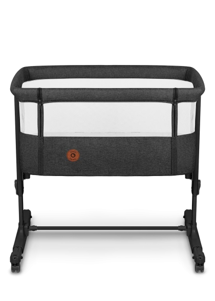 Łóżeczko dostawne Aurora Grey Graphite - Lionelo