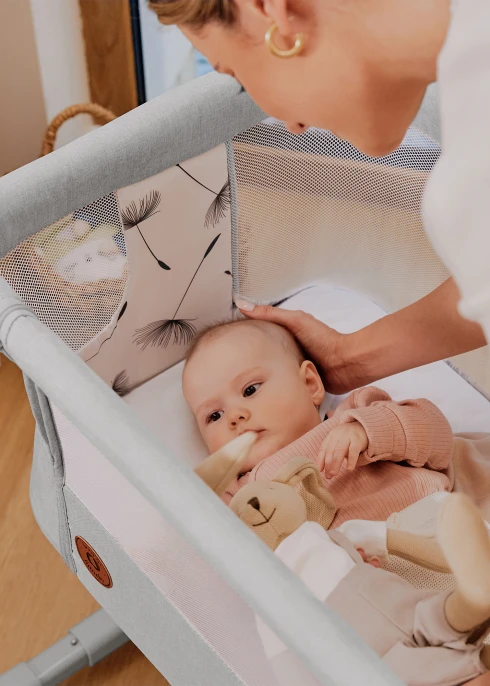 Lionelo Aurora Beige Cappuccino — Łóżeczko dostawne 3w1 | Opinie i cena