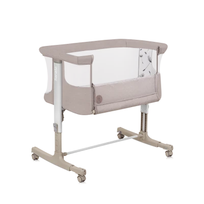 Lionelo Aurora Beige Cappuccino — Łóżeczko dostawne 3w1 | Opinie i cena